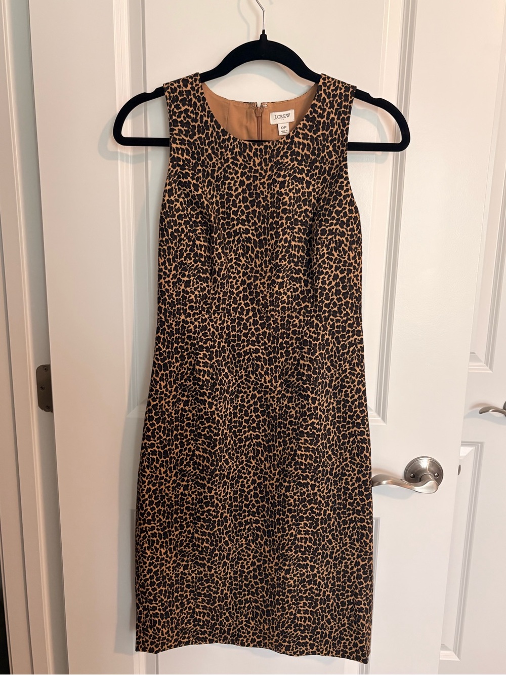J.Crew Leopard Print Dress size 0P